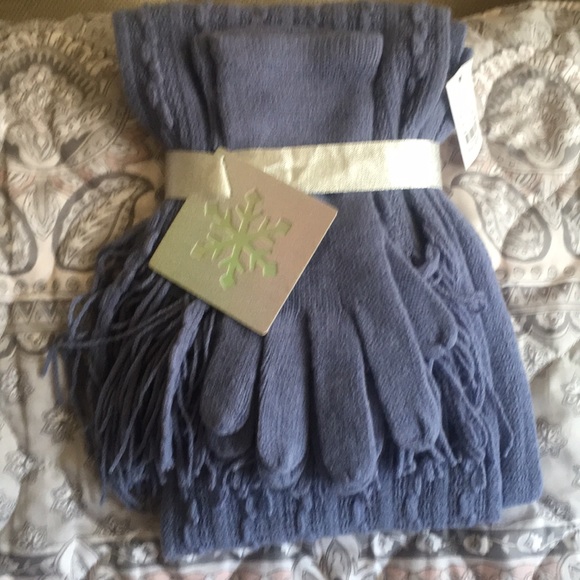 New York & Company Accessories - NWT NY & Co. Scarf and Glove Set
